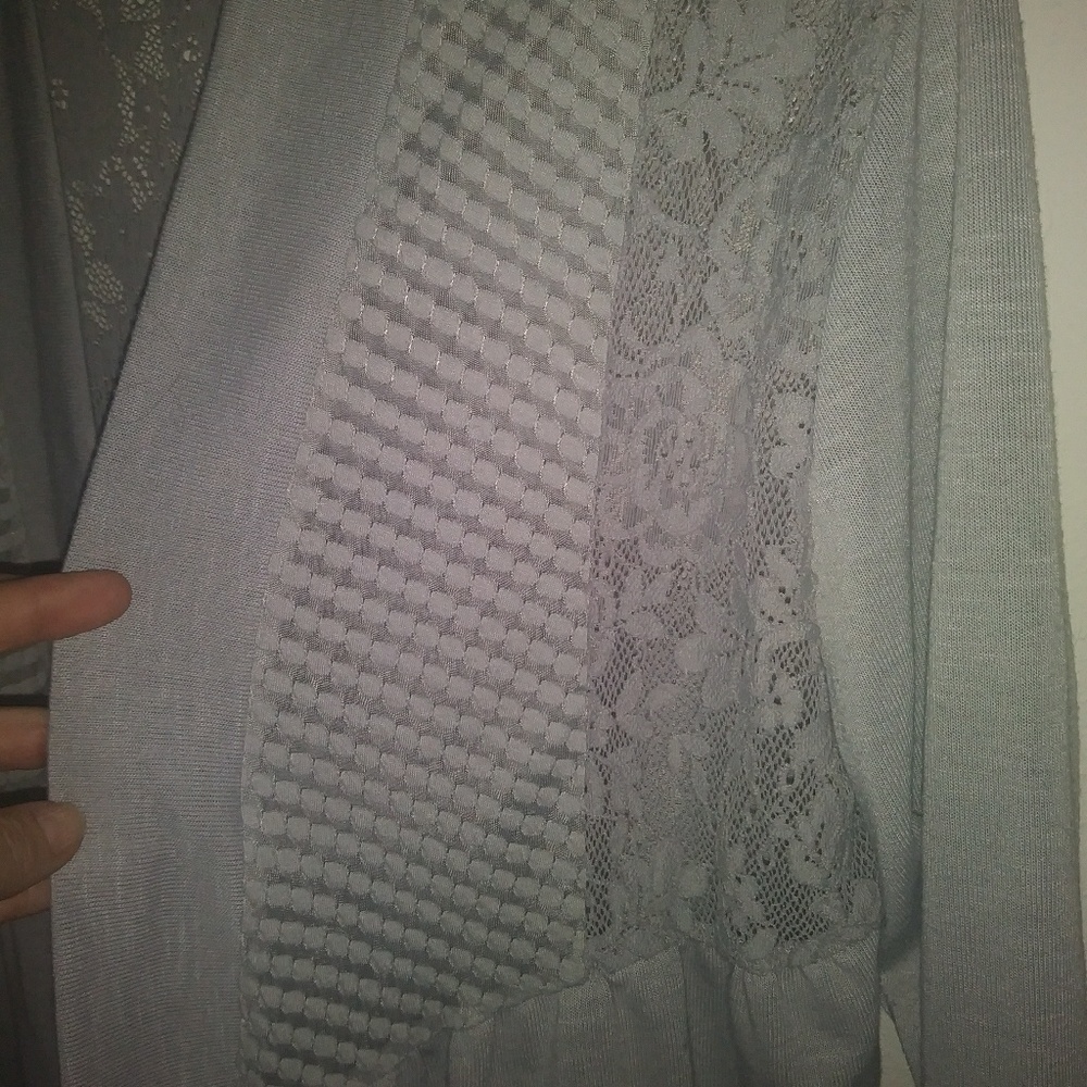 Gray Cardigan - Picture 2 of 3